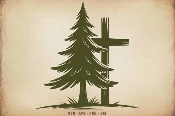Christian Christmas Tree Cross SVG Shirt Review for Real Projects