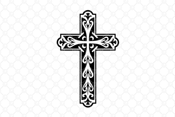 Holy Cross SVG for Real Embroidery Projects