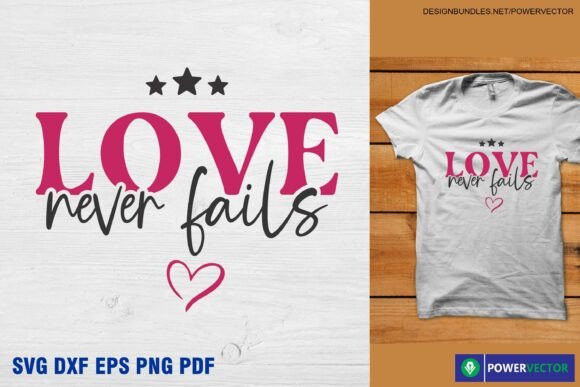 Love Never Fails Bible Verse Craft File Review