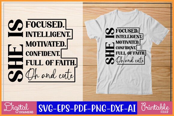 She Is Focused. Intelligent. Motivated.