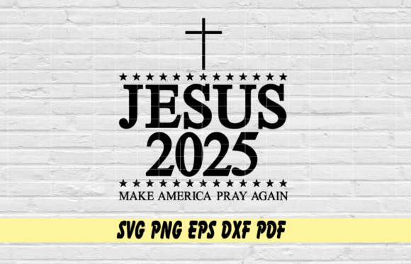 Vote Jesus 2025 Make America Pray Again Embroidery Design Review