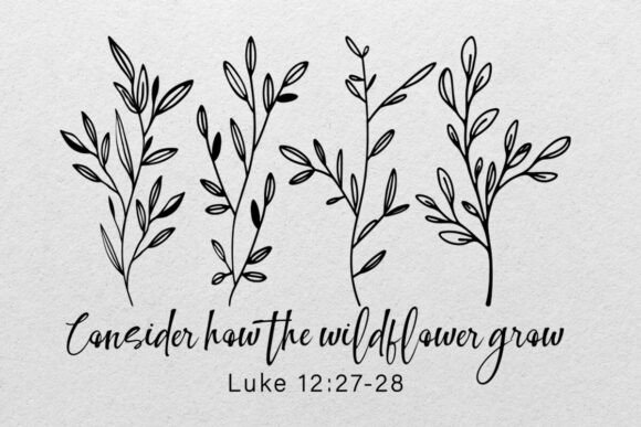 Wildflower Bible Verse Svg - Jesus Svg Review for Real Projects