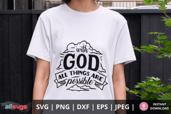 With God All Things Possible SVG Review for Real Embroidery Projects